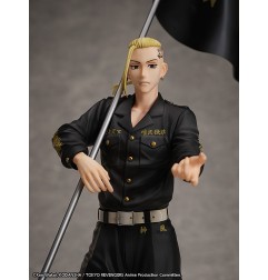 Tokyo Revengers - Set statuette PVC et bague 1/8 Ken Ryuguji 30 cm - taille de bague 15