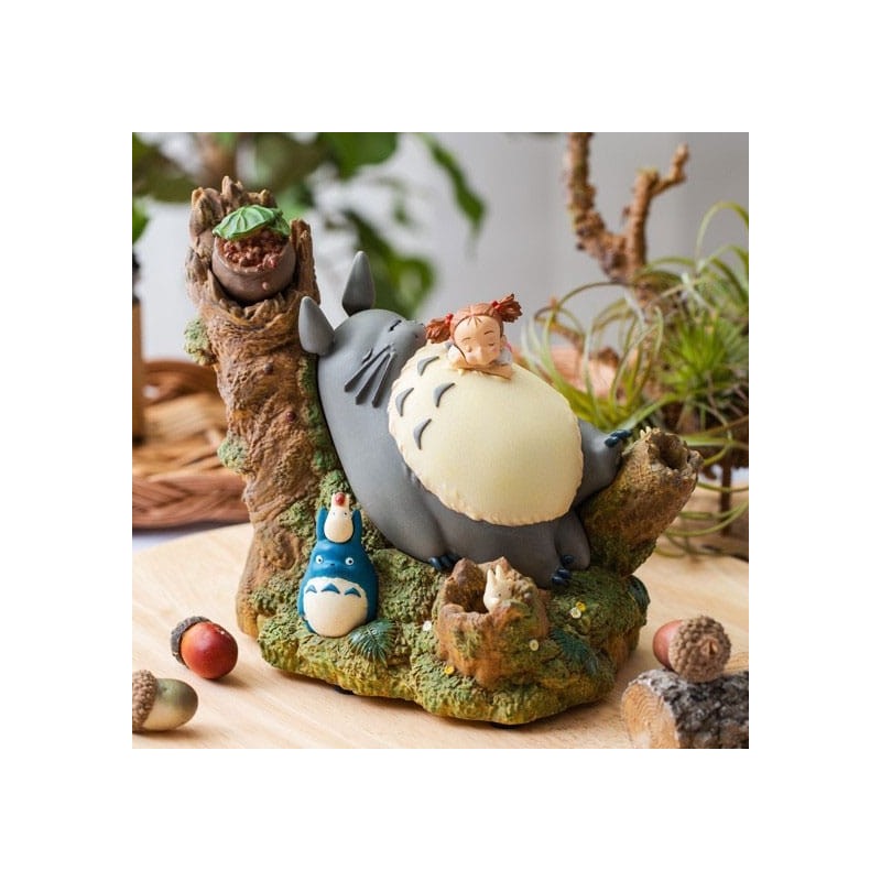 Studio Ghibli - Mon voisin Totoro boite à musique Mei taking a nap 14 cm