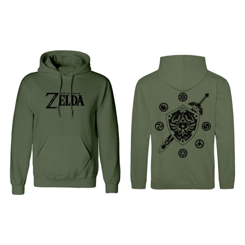 Legend of Zelda, The - The Legend of Zelda sweater ÃÂ  capuche Logo And Shield 