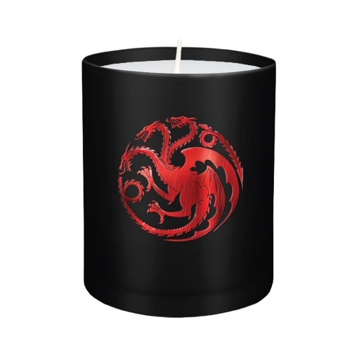 Game of Thrones - Bougie verre House Targaryen 8 x 9 cm