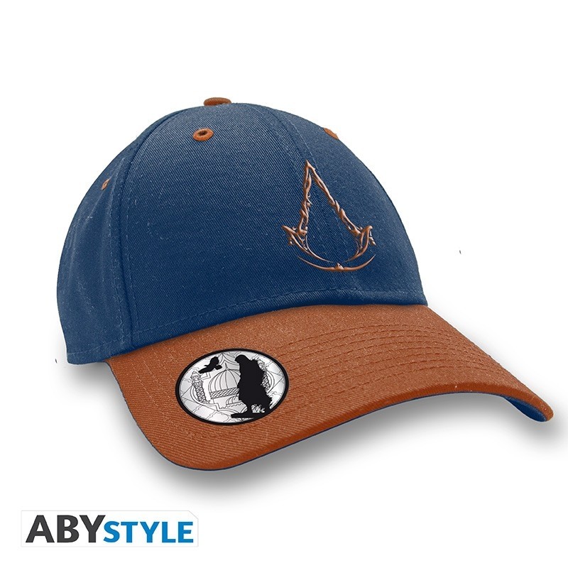 Assassin's Creed - Casquette - Bleu & Orange - Crest Mirage x2 Assassin's Creed - Casquette - Bleu & Orange - Crest Mirage x2