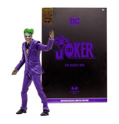 Batman & The Joker: The Deadly Duo DC Multiverse - Figurine The Joker (Gold Label) 18 cm