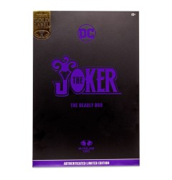 DC Comics - Batman & The Joker: The Deadly Duo DC Multiverse figurine The Joker (Gold Label) 18 cm