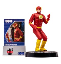 The Big Bang Theory - Figurine Movie Maniacs Sheldon Cooper as The Flash 15 cm