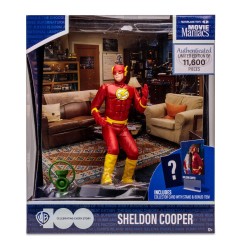 The Big Bang Theory - Figurine Movie Maniacs Sheldon Cooper as The Flash 15 cm