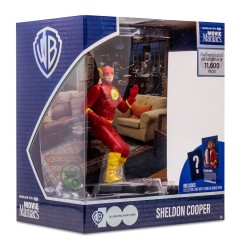The Big Bang Theory - Figurine Movie Maniacs Sheldon Cooper as The Flash 15 cm
