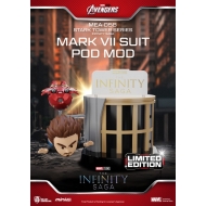 Marvel - Figurine Mini Egg Attack The Infinity Saga Stark Tower series Tony Stark & Mark VII suit pod mod 12 cm