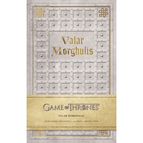 Game of Thrones - Carnet de notes Valar Morghulis