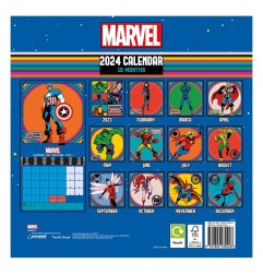 Marvel - Calendrier 2024 Super Heroes