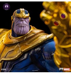 Marvel - Statuette BDS Art Scale 1/10 Thanos Infinity Gaunlet Diorama 30 cm