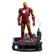 Marvel - Statuette 1/10 Deluxe Art Scale Iron Man Unleashed 23 cm