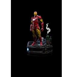 Marvel - Statuette 1/10 Deluxe Art Scale Iron Man Unleashed 23 cm