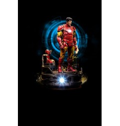 Marvel - Statuette 1/10 Deluxe Art Scale Iron Man Unleashed 23 cm