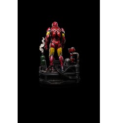 Marvel - Statuette 1/10 Deluxe Art Scale Iron Man Unleashed 23 cm