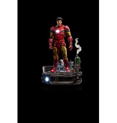 Marvel - Statuette 1/10 Deluxe Art Scale Iron Man Unleashed 23 cm