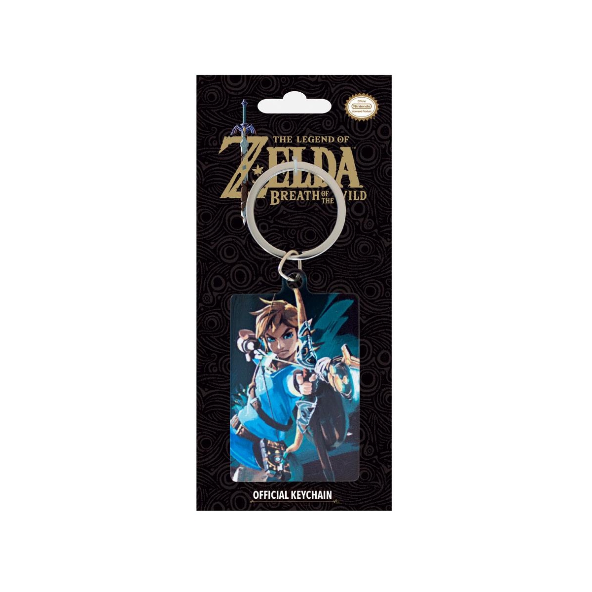The Legend of Zelda Breath of the Wild - Porte-clés métal Cover 6