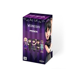 Mercredi - Figurine Minix Mercredi Addams en robe de bal (W4)