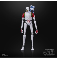 Star Wars Black Series - Figurine KX Security Droid (Holiday Edition) 15 cm