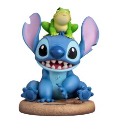 Lilo & Stitch - Disney 100th statuette Master Craft Stitch with Frog 34 cm