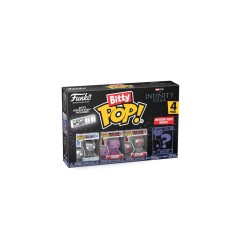 Marvel - Pack 4 figurines Bitty POP! Vinyl Iron Man 2,5 cm