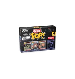 Marvel - Pack 4 figurines Bitty POP! Vinyl Hulk 2,5 cm
