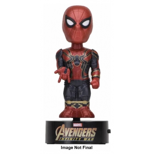 Avengers Infinity War - Figurine Body Knocker Bobble Spider-Man 16 cm