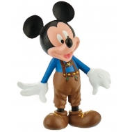 Mickey Mouse & Friends - Figurine Mickey bavarois cuir 7 cm