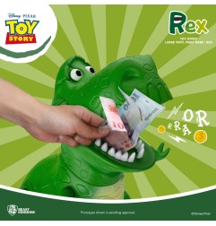 Toy Story - Piggy Bank tirelire Rex 46 cm