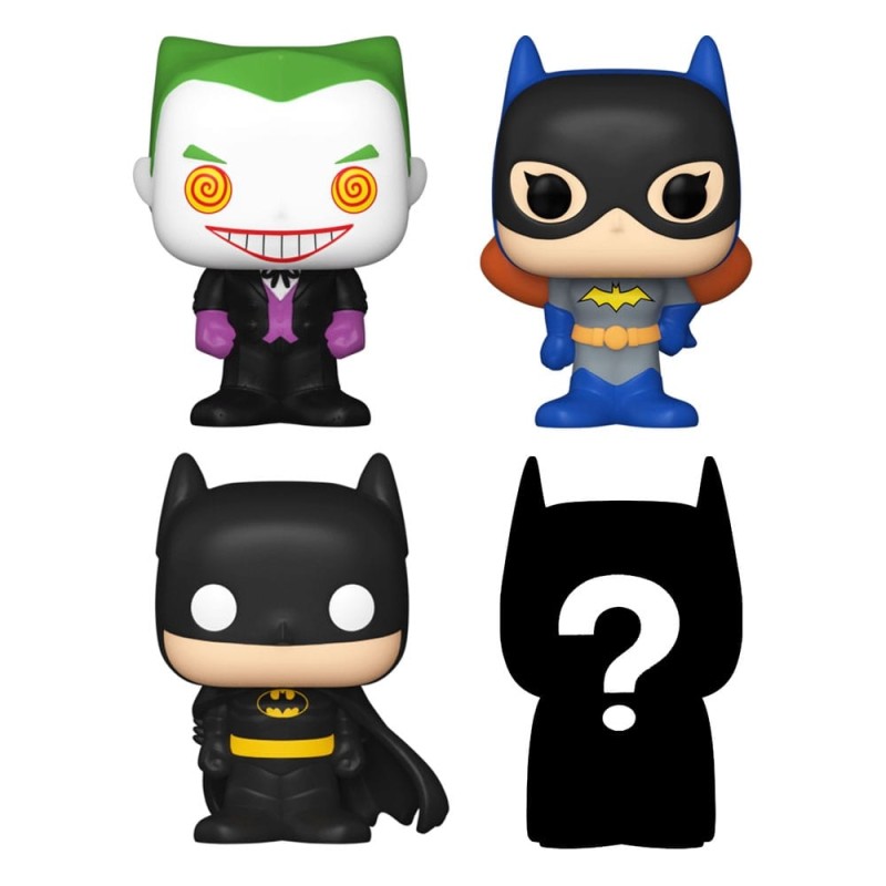 DC Comics - DC pack 4 figurines Bitty POP! Vinyl The Joker 2,5 cm