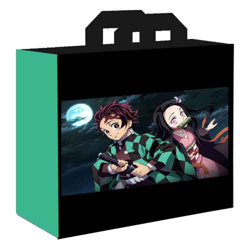 Demon Slayer: Kimetsu no Yaiba - Sac shopping Tanjiro & Nezuko Black