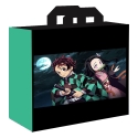 Demon Slayer: Kimetsu no Yaiba - Sac shopping Tanjiro & Nezuko Black
