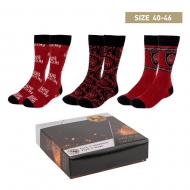 House of the Dragon - Pack 3 paires de chaussettes House of the Dragon 40-46