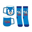 Sonic the Hedgehog - Set mug et chaussettes Sonic