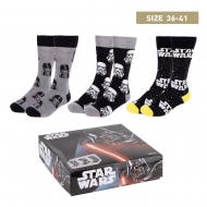 Star Wars - Pack 3 paires de chaussettes Star Wars 35-41