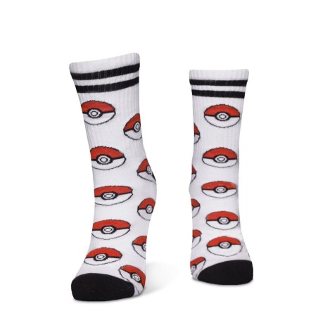 Pokémon - Pokemon pack 3 paires de chaussettes Pikachu Pokeball 39-42