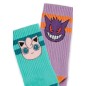 Pokémon - Pack 2 paires de chaussettes Heads Grey 39-42