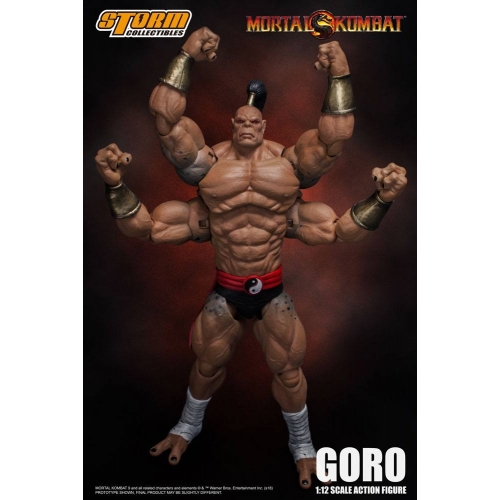 Mortal Kombat - Figurine 1/12 Goro 22 cm