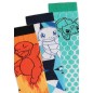 Pokémon - Pokemon pack 3 paires de chaussettes Crew 39-42 Pokémon - Pokemon pack 3 paires de chaussettes Crew 39-42