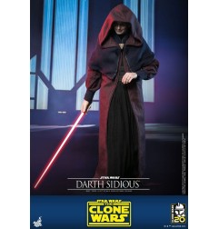 Star Wars - : The Clone Wars figurine 1/6 Darth Sidious 29 cm