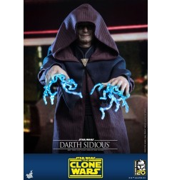 Star Wars - : The Clone Wars figurine 1/6 Darth Sidious 29 cm