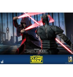 Star Wars : The Clone Wars - Figurine 1/6 Darth Sidious 29 cm