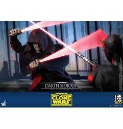 Star Wars - : The Clone Wars figurine 1/6 Darth Sidious 29 cm