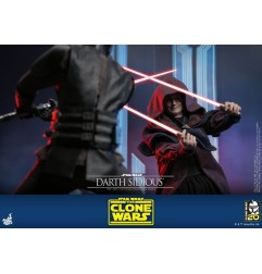 Star Wars - : The Clone Wars figurine 1/6 Darth Sidious 29 cm