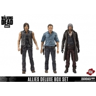 The Walking Dead - Pack 3 figurines Alliés 13 cm