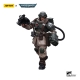 Warhammer 40k - Figurine 1/18 Astra Militarum Cadian Command Squad Veteran Sergeant with Power Fist 12 cm