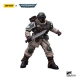 Warhammer 40k - Figurine 1/18 Astra Militarum Cadian Command Squad Veteran with Regimental Standard 12 cm