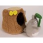 Studio Ghibli - Mon voisin Totoro peluche Totoro Tree Trunk 10 cm Studio Ghibli - Mon voisin Totoro peluche Totoro Tree Trunk 10 cm