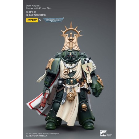 Warhammer 40k - Figurine 1/18 Dark Angels Master with Power Fist 12 cm