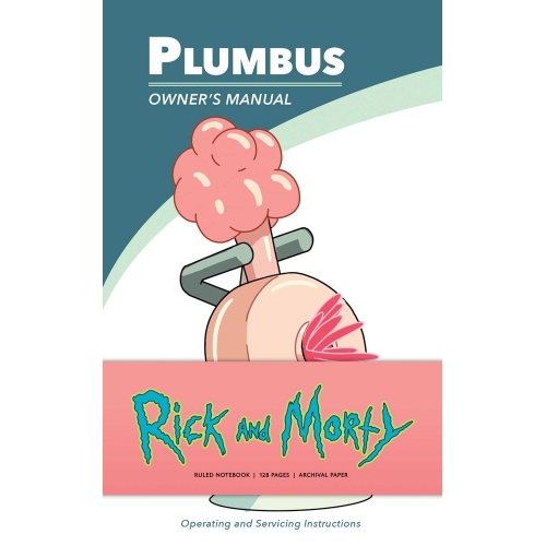 Rick et Morty - Carnet de notes Plumbus