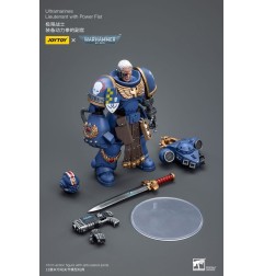 Warhammer 40k - Figurine 1/18 Ultramarines Lieutenant with Power Fist 12 cm